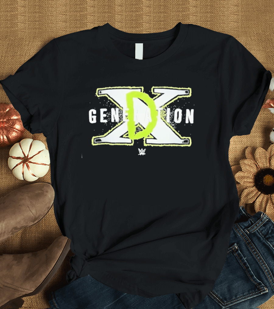WWE D Generation X DX Generation Wrestling Attitude Era T-Shirt