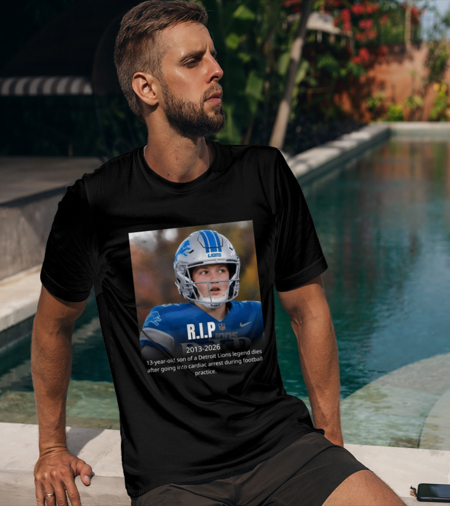 Rip Caden Sorrell Detroit Lions 2013 2026 T-Shirt