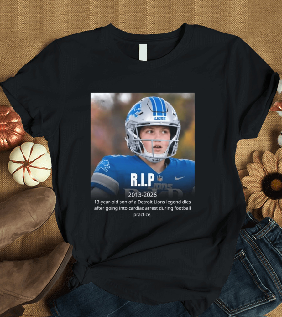 Rip Caden Sorrell Detroit Lions 2013 2026 T-Shirt