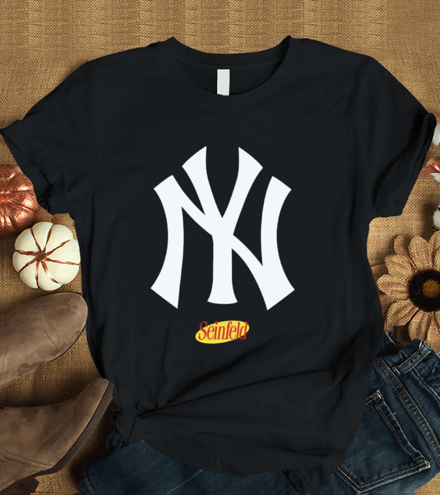 Seinfeld New York Yankees NY TV Show Iconic Collaboration T-Shirt