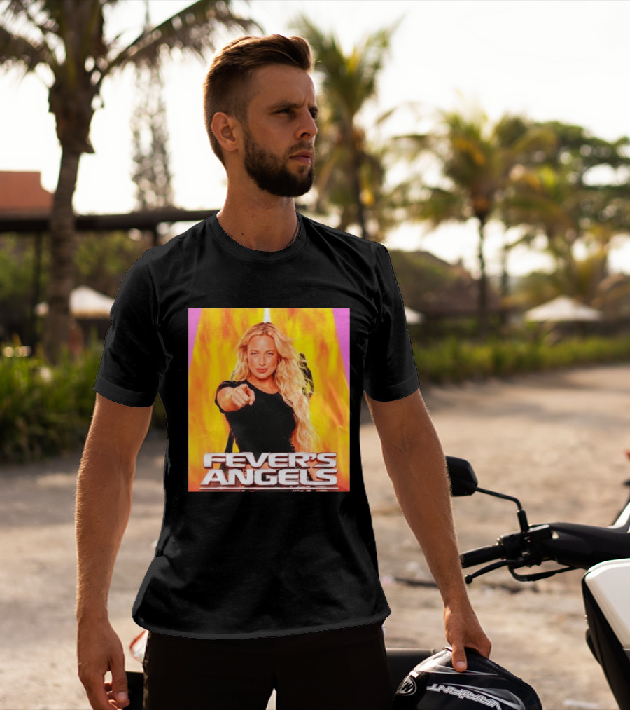 Fever's Angels Full Throttle Action Star Sophie Cunningham T-Shirt