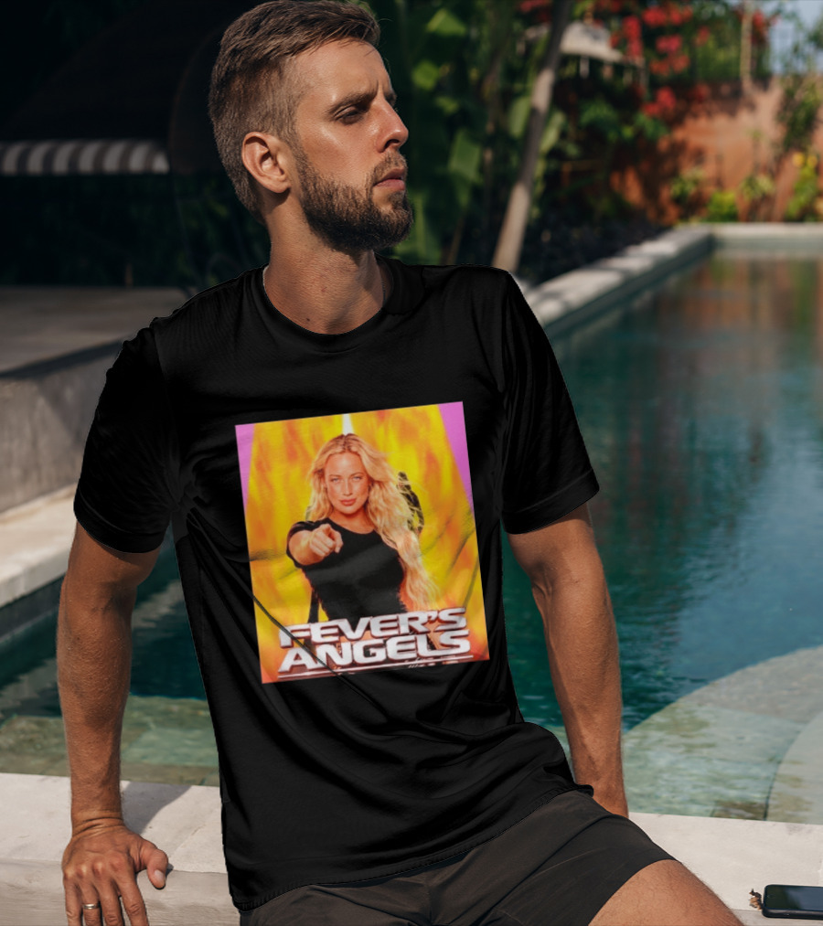 Fever's Angels Full Throttle Action Star Sophie Cunningham T-Shirt