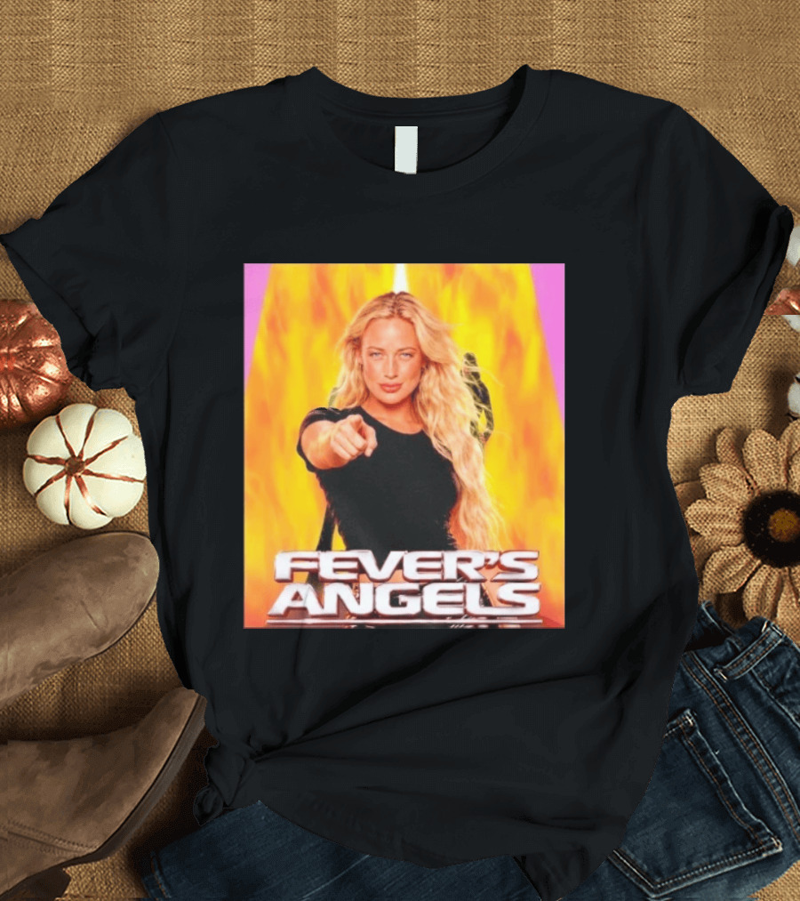 Fever's Angels Full Throttle Action Star Sophie Cunningham T-Shirt