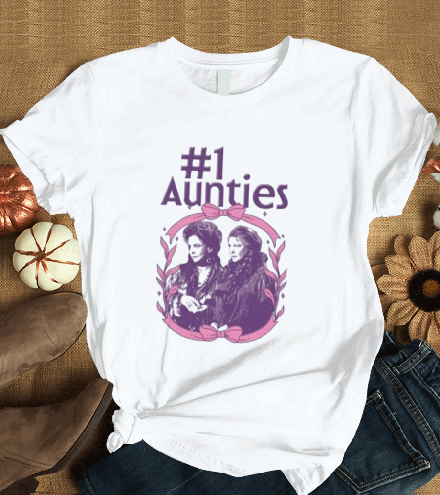 #1 Aunties Practical Magic Aunt Frances And Aunt Jet T-Shirt
