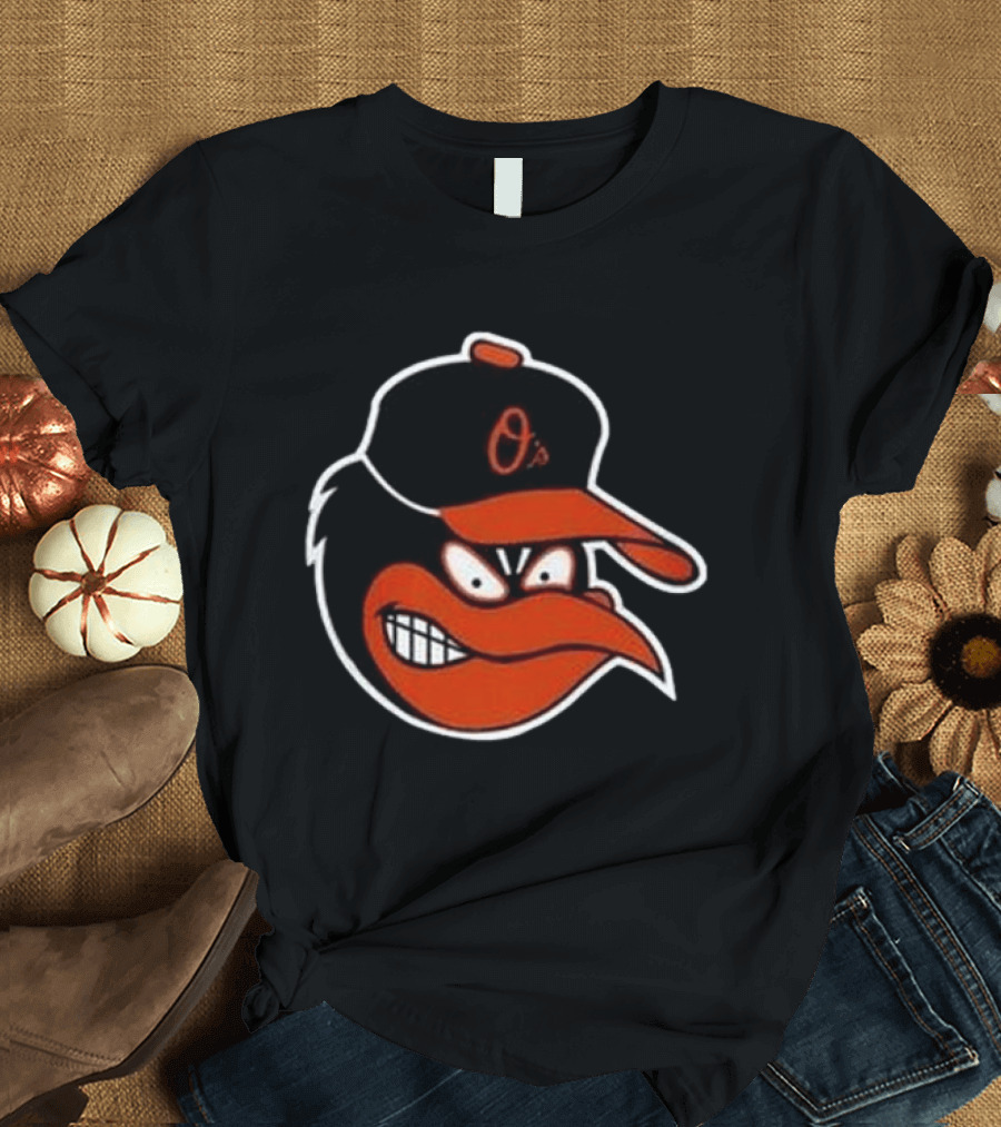Baltimore Orioles Os Angry Bird Black September 19 2026 T-Shirt