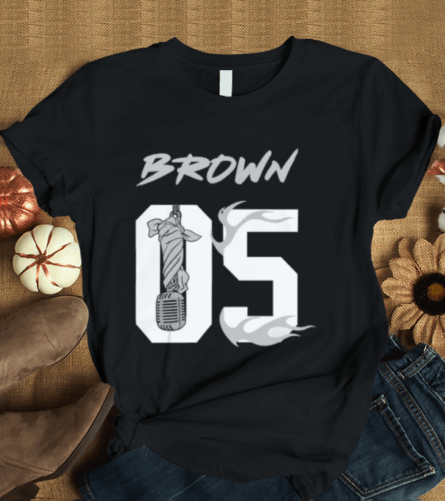 Las Vegas Raiders Chris Brown 2026 The R&R Tour 05 Flame T-Shirt