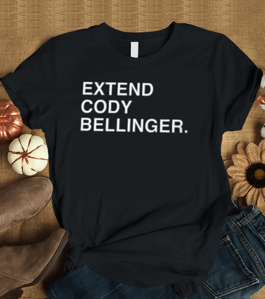 Extend Cody Bellinger Chicago Cubs Fan Message T-Shirt