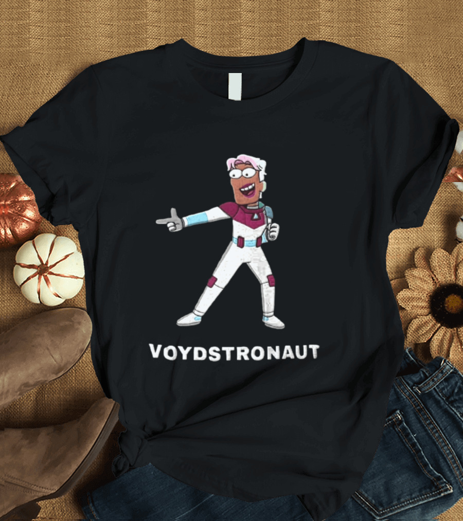 Voydstronaut Cartoon Character With Spacesuit Costume For The Incredibles Fans T-Shirt
