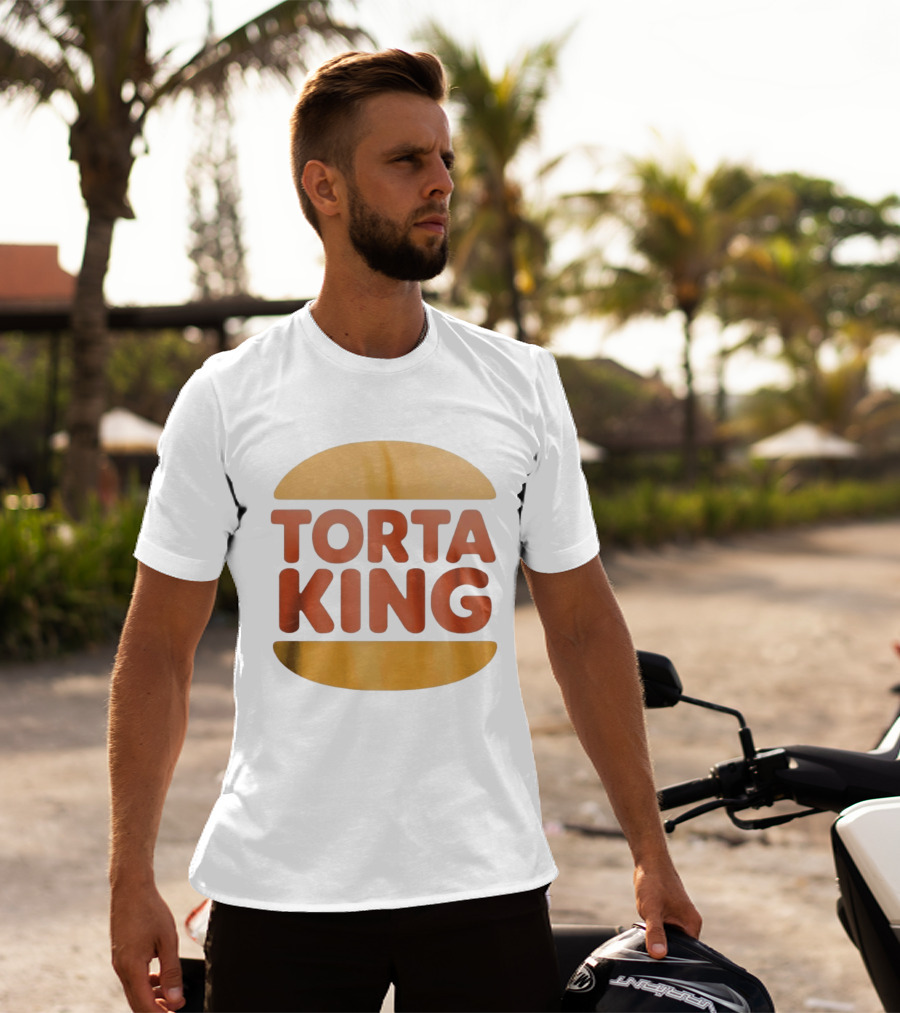 Torta King Burger Mexican Food Sandwich Concept T-Shirt