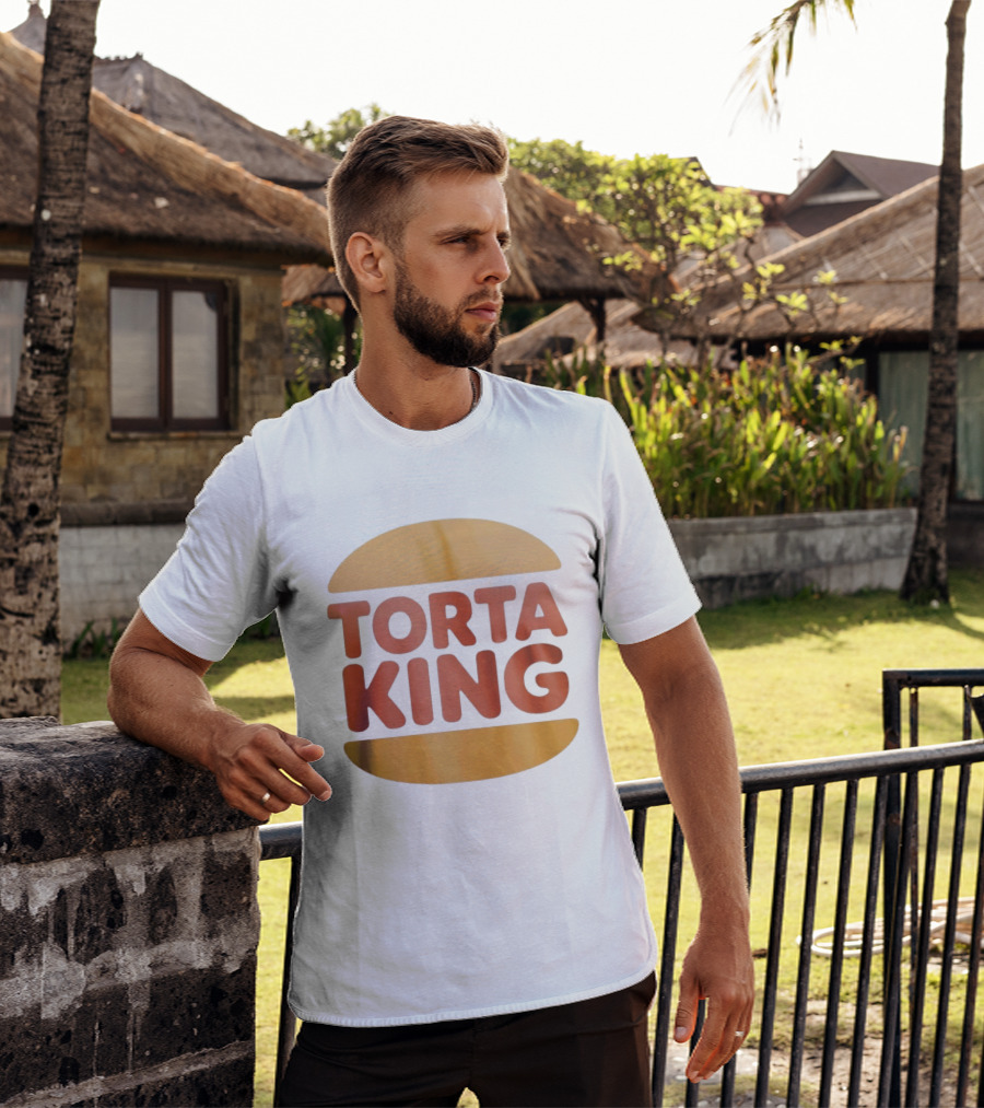 Torta King Burger Mexican Food Sandwich Concept T-Shirt