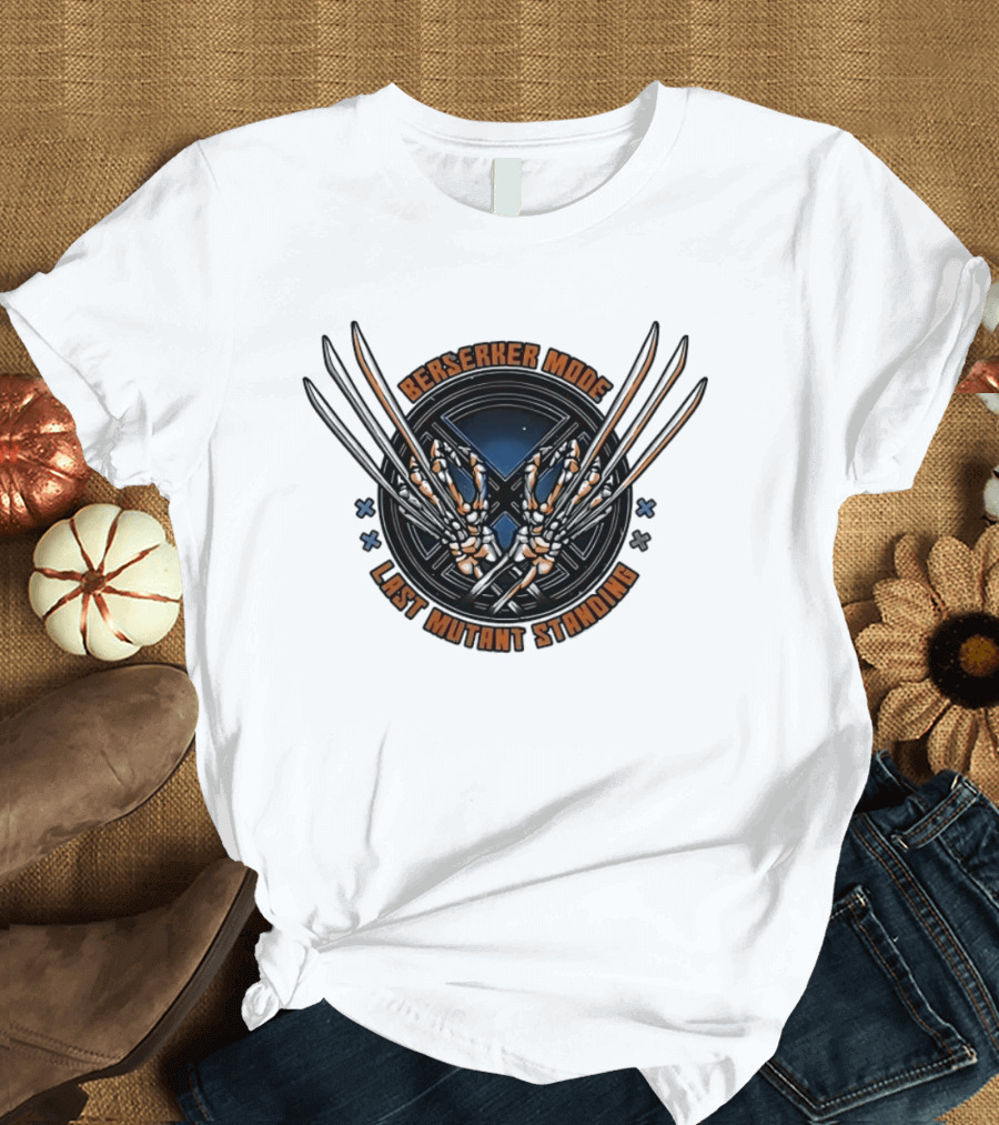 Wolverine Berserker Mode Last Mutant Standing T-Shirt
