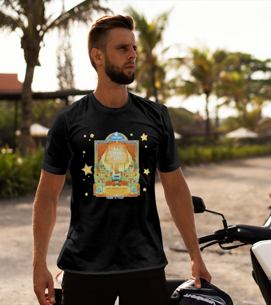 Oteil Burbridge LaMP Wish Benefit Tour Make A Wish Foundation Fiddlehead Brewing Company T-Shirt