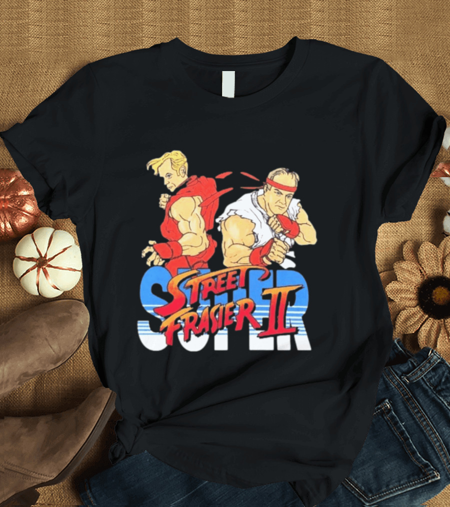 Supper Street Frasier II Retro Fighter T-Shirt