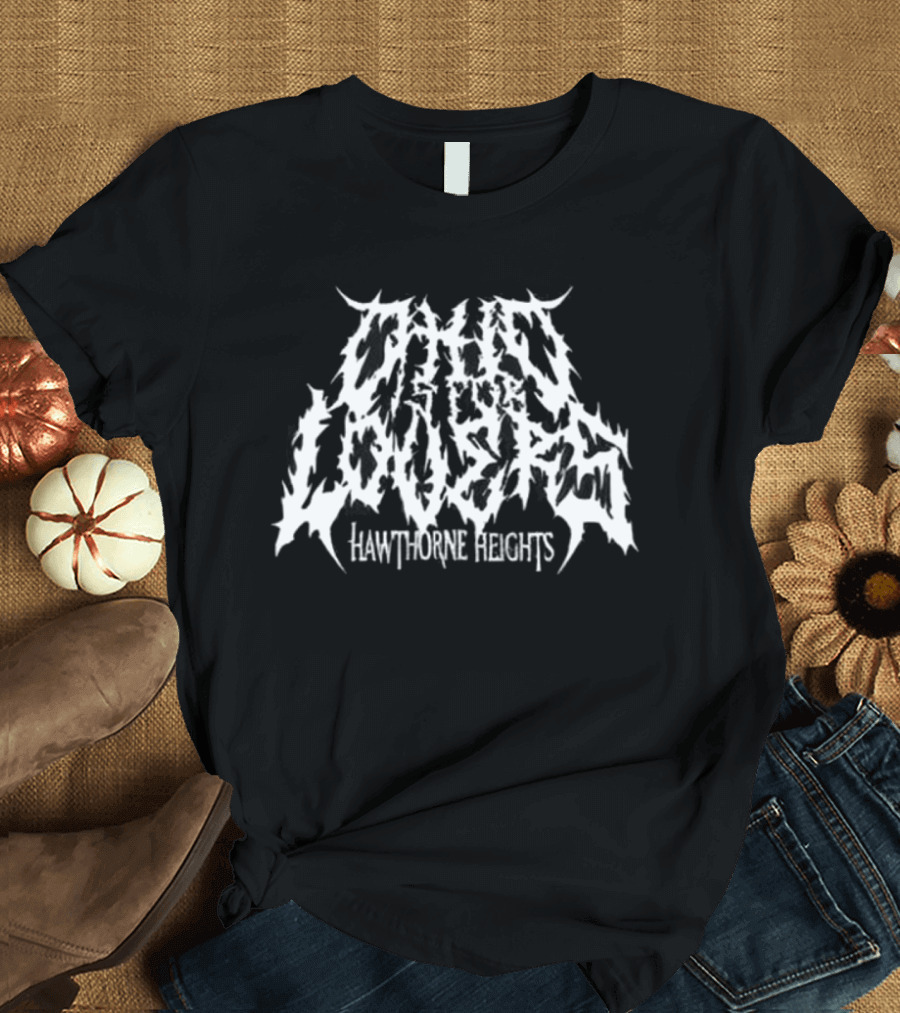 Hawthorne Heights Midwest Ohio Is For Lovers Festival Metal Band T-Shirt