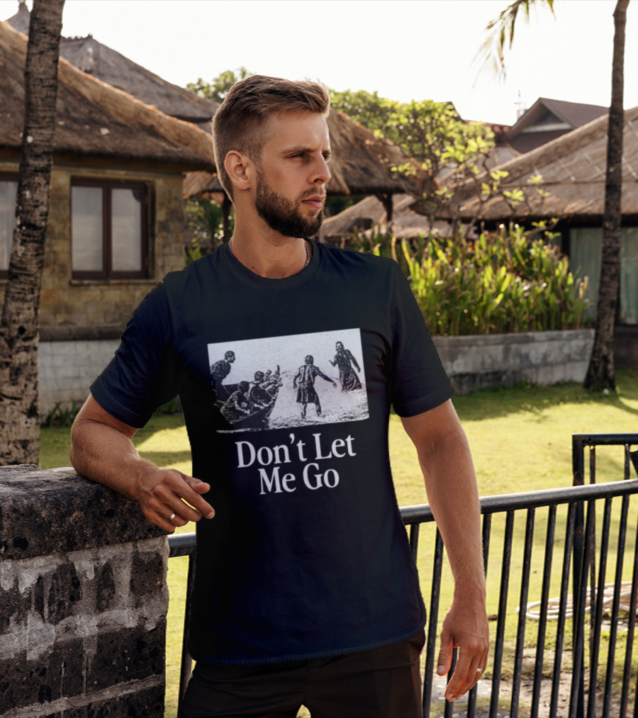 The Chosen Gifts Store Don't Let Me Go Crewneck Biblical Sea Scene T-Shirt