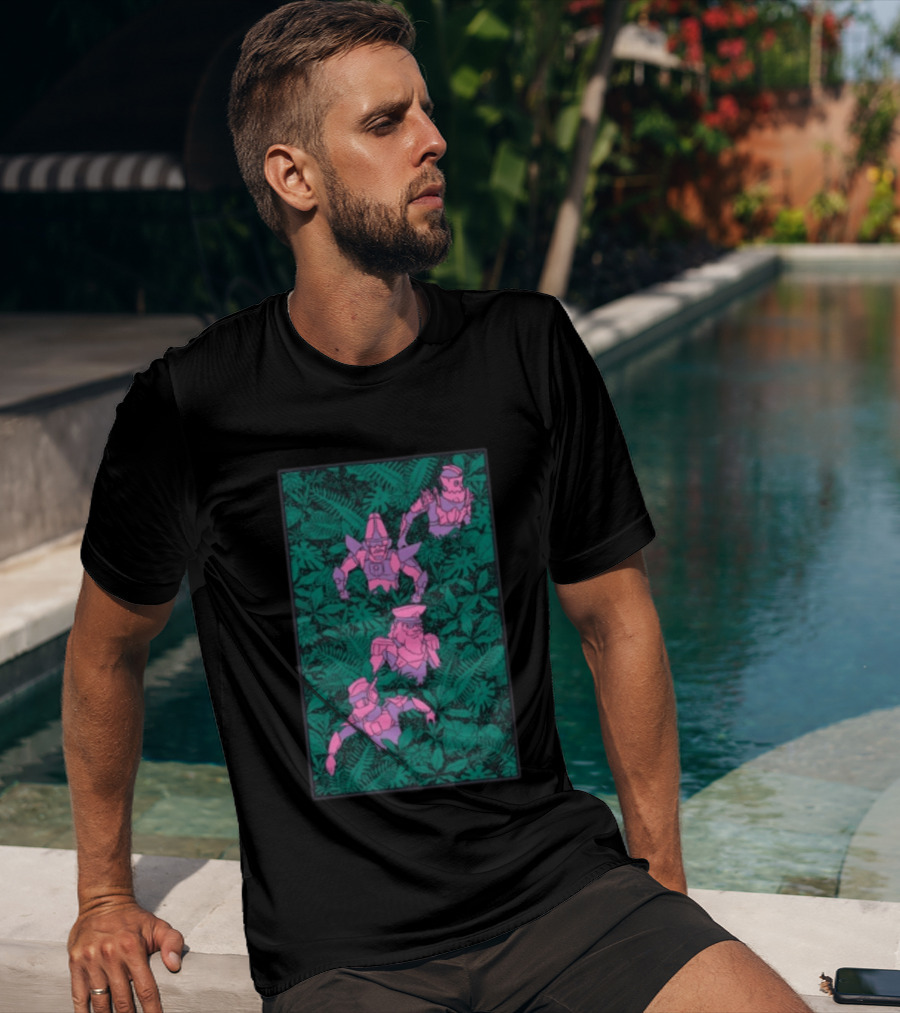 Twrp Store Rainforest Zip Up Robot Jungle Adventure T-Shirt