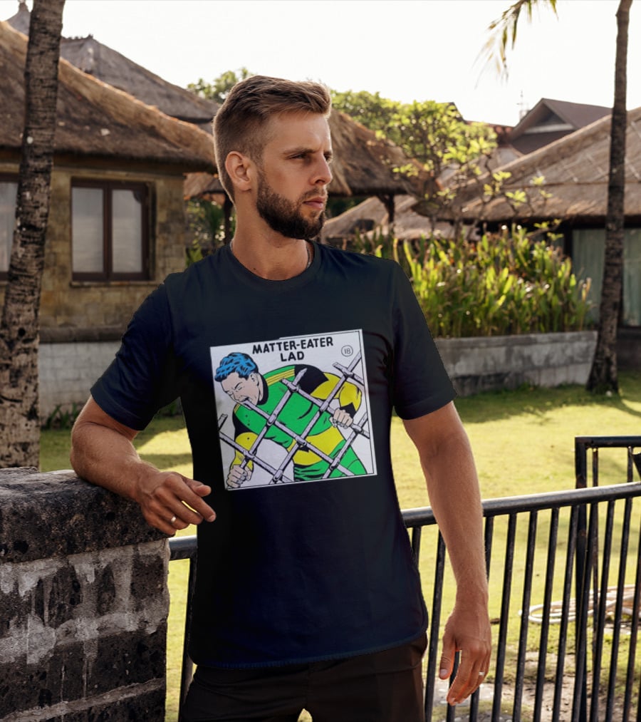 Matter Eater Lad DC Comics Retro Comic Book Panel T-Shirt