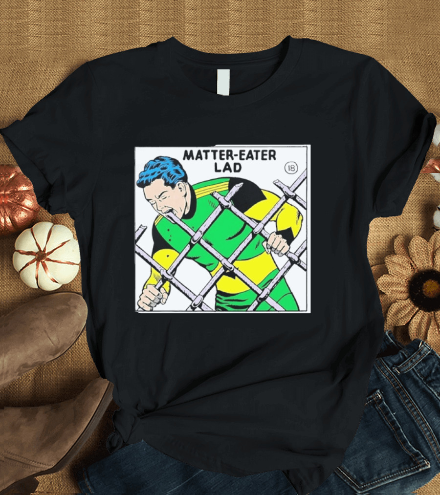 Matter Eater Lad DC Comics Retro Comic Book Panel T-Shirt