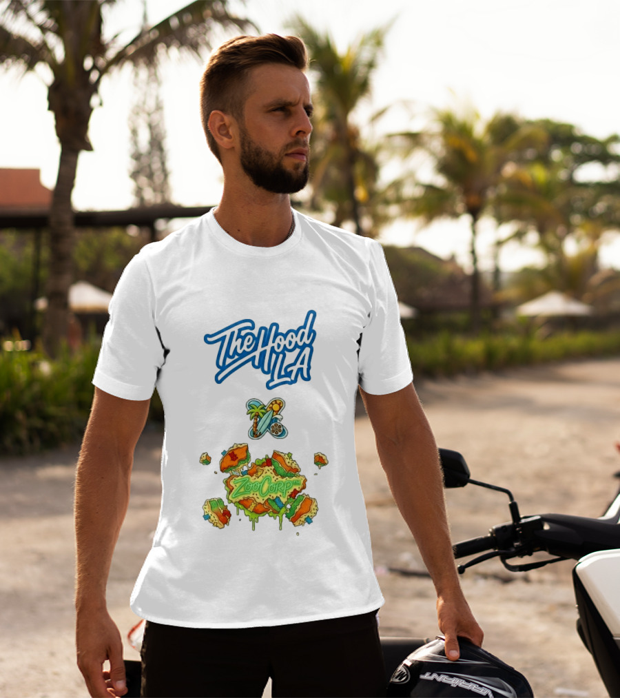 The Hood LA Dodgers Zoocorp Tropical Vibes T-Shirt