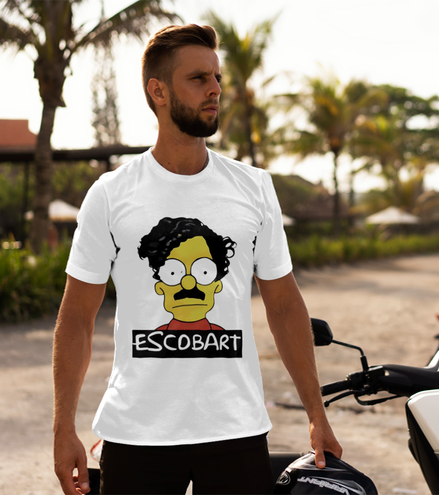 Ned Flanders Escobart Simpsons Mashup T-Shirt