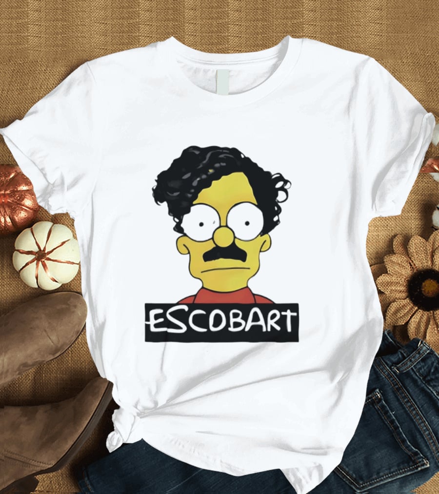 Ned Flanders Escobart Simpsons Mashup T-Shirt