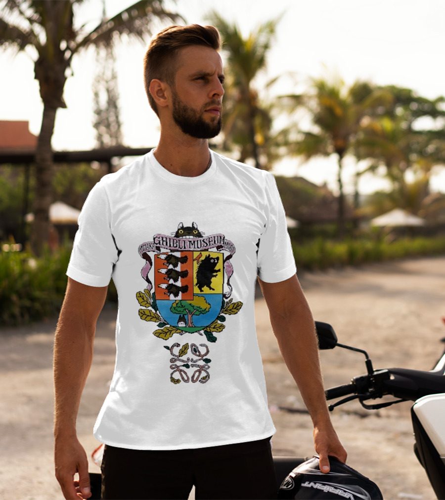 Ghibli Museum Mitaka Crest Totoro T-Shirt