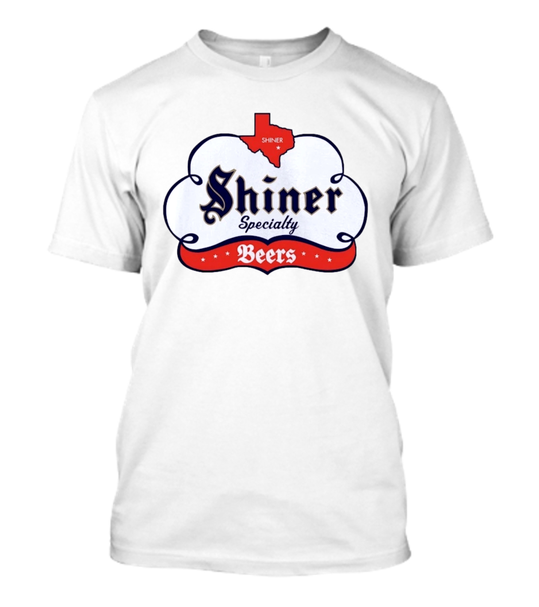 Shiner Specialty Beers Texas Map T-Shirt