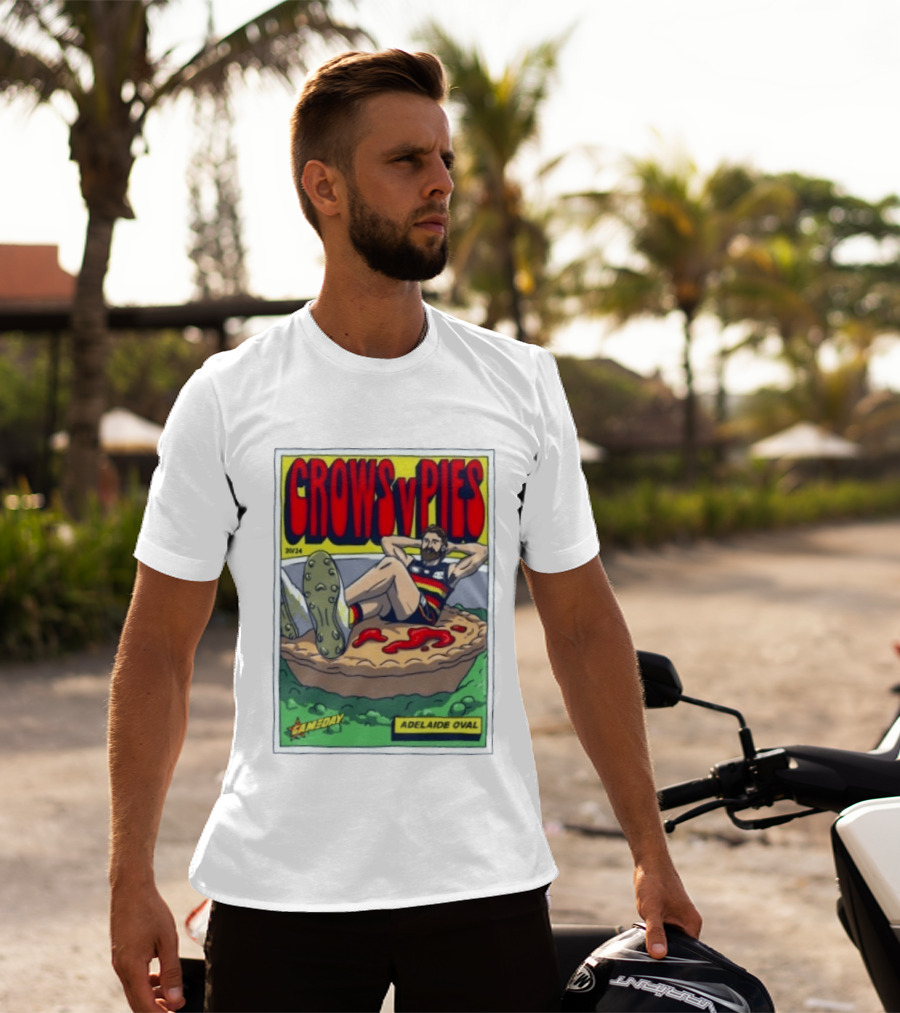 Crows V Pies Adelaide Oval Gameday 20/24 T-Shirt