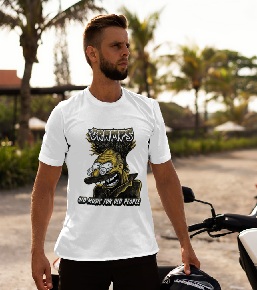 The Gramps Old Music For Old People Simpsons T-Shirt