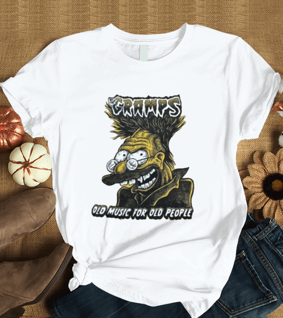 The Gramps Old Music For Old People Simpsons T-Shirt