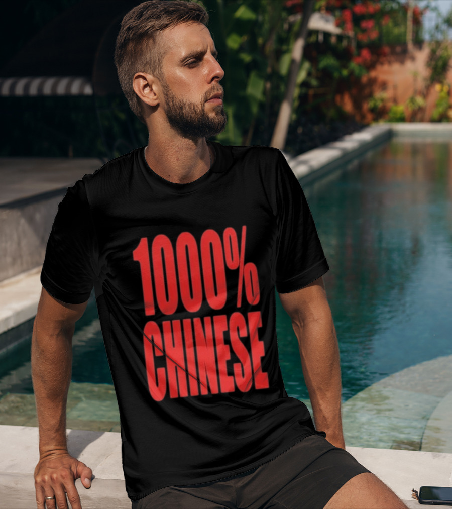 1000% Chinese Heritage Identity Culture T-Shirt