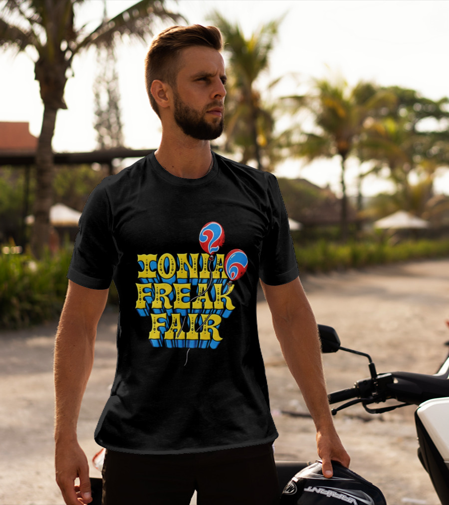 Billy Strings Ionia Freak Fair Music Festival Balloons 2024 T-Shirt