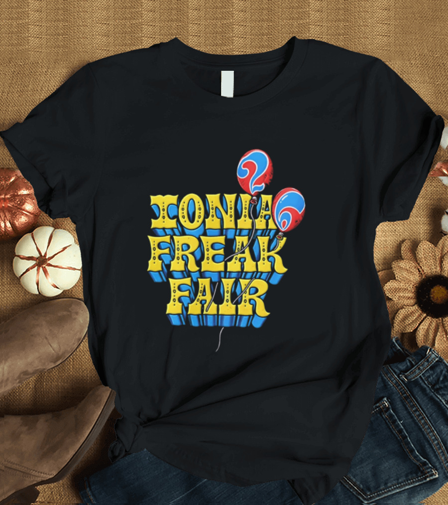 Billy Strings Ionia Freak Fair Music Festival Balloons 2024 T-Shirt