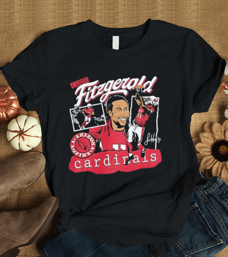 Fitzgerald Arizona Cardinals Football Number 11 NFL Player T-Shirt