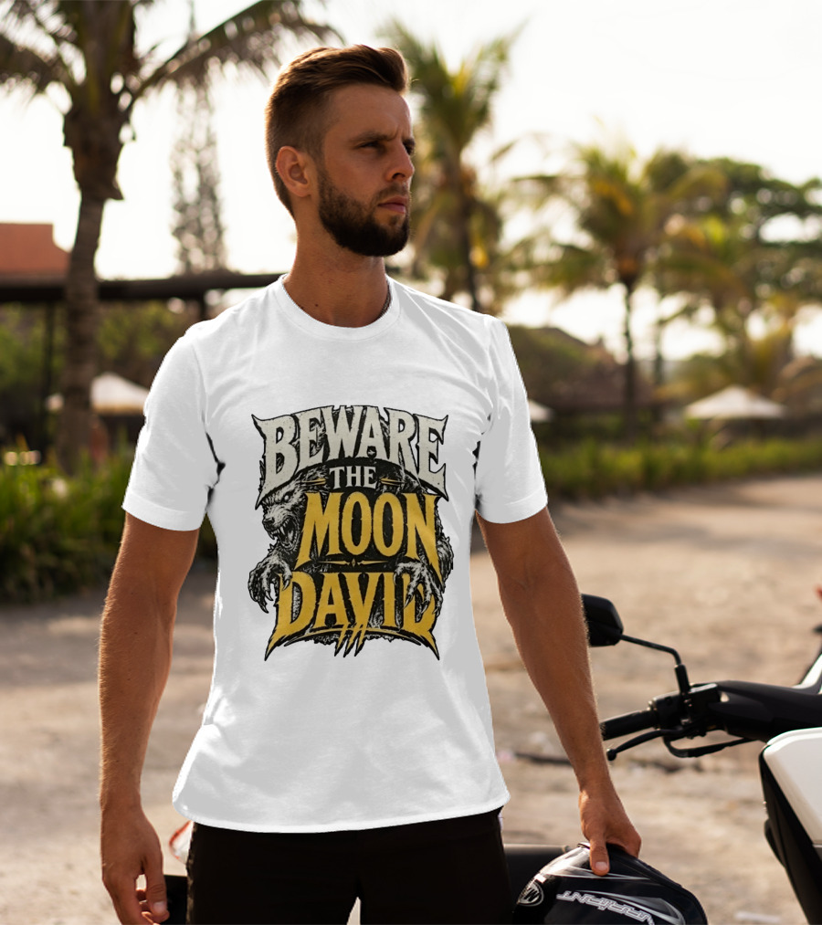 Beware The Moon David An American Werewolf In London Horror T-Shirt