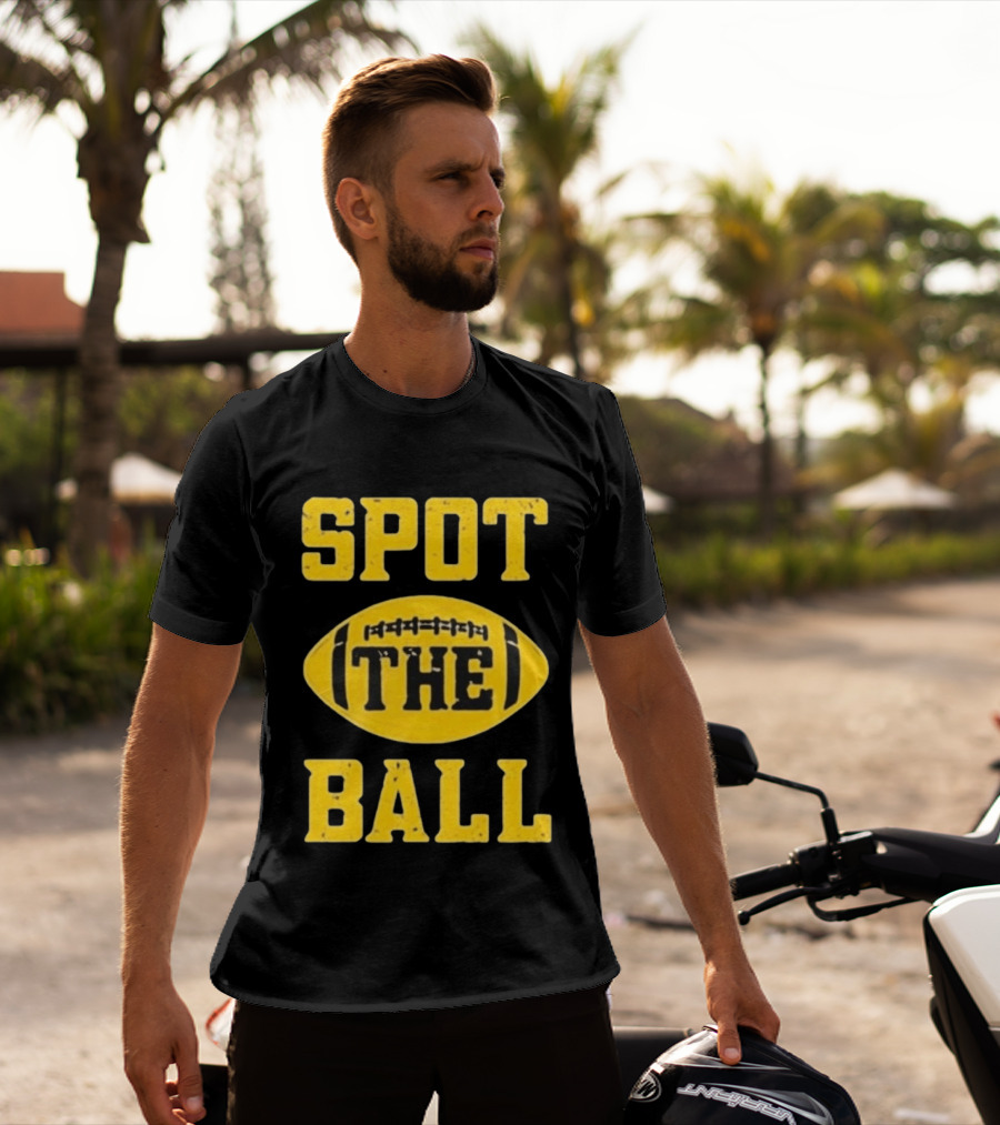 Spot The Ball LSU Football Yellow T-Shirt