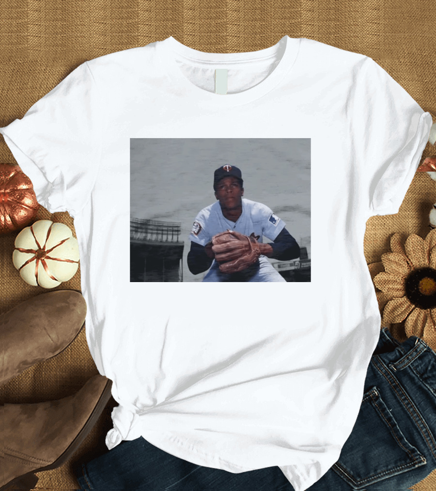 Minnesota Twins Rod Carew Baseball Memorabilia Vintage Photo Upper Deck T-Shirt