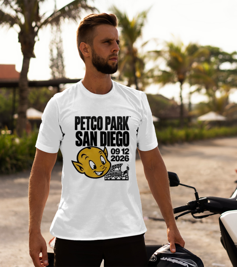 Petco Park San Diego Sep 12 2026 Event Icon With Stadium T-Shirt