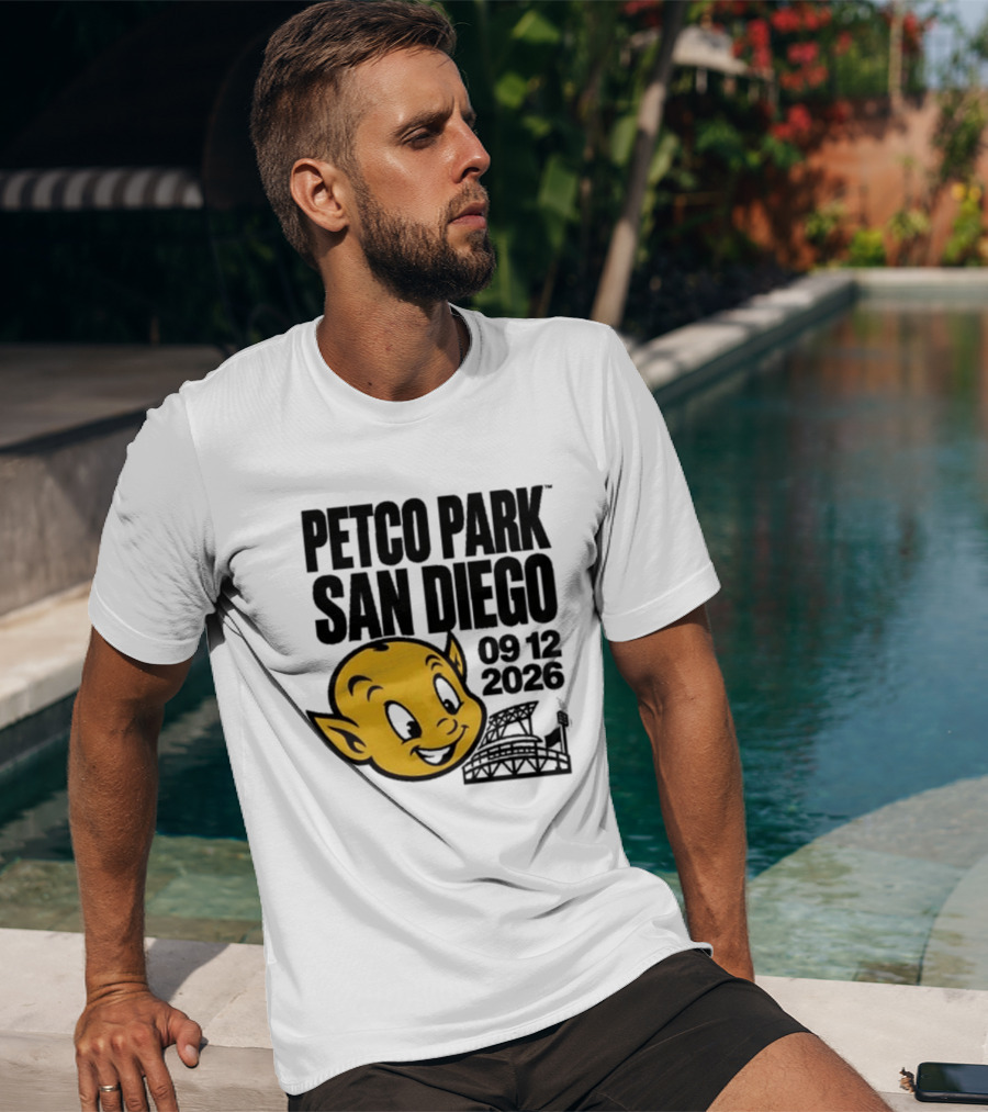 Petco Park San Diego Sep 12 2026 Event Icon With Stadium T-Shirt