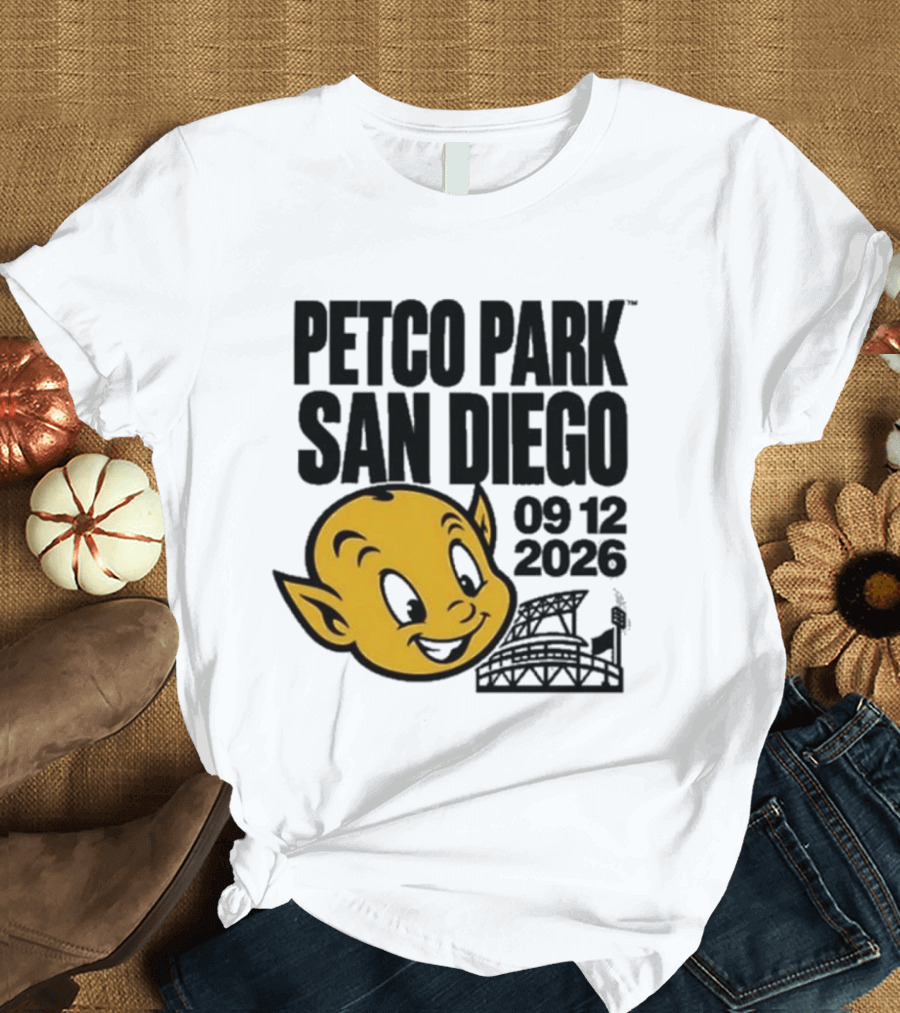 Petco Park San Diego Sep 12 2026 Event Icon With Stadium T-Shirt