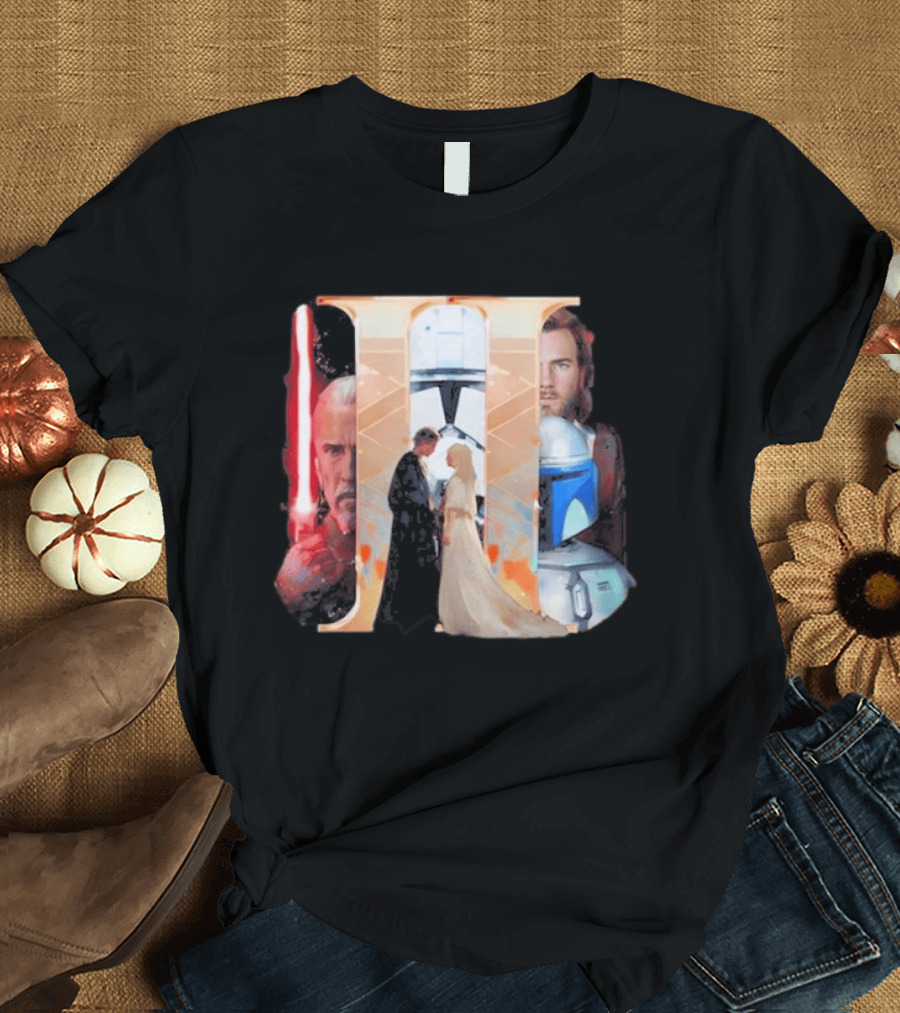 Attack Of The Clones Rebel Scum Iconic Star Wars Characters And Scenes T-Shirt