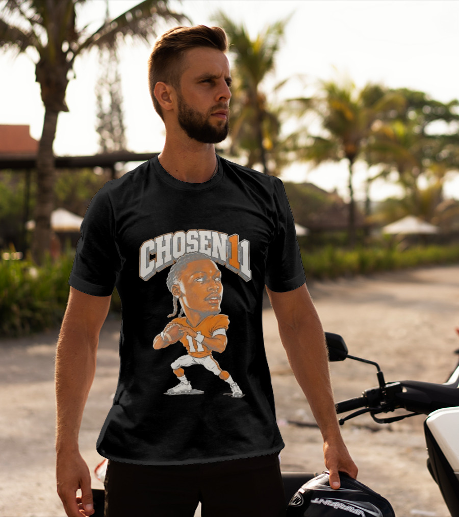Chosen 11 Tennessee Football Talk Nico Iamaleava Quarterback T-Shirt