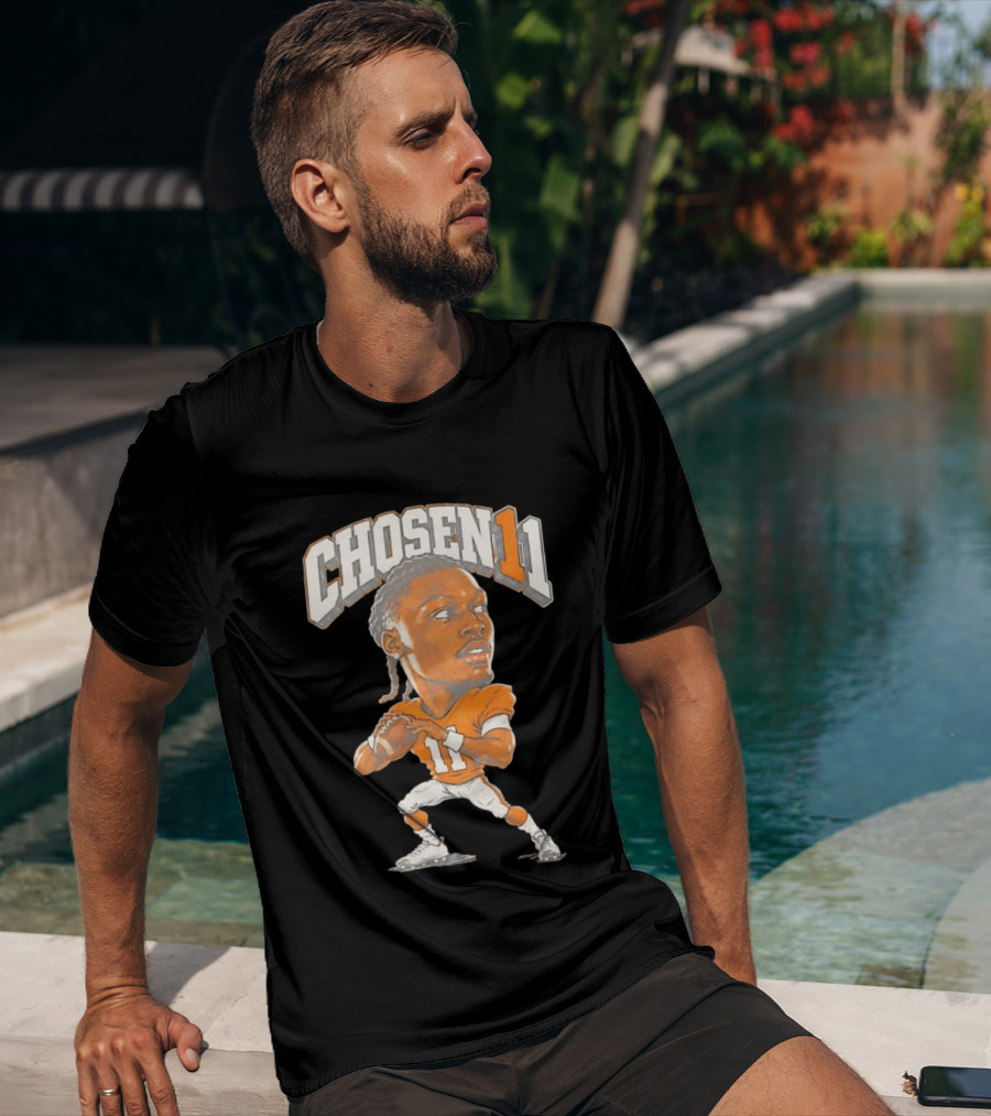 Chosen 11 Tennessee Football Talk Nico Iamaleava Quarterback T-Shirt
