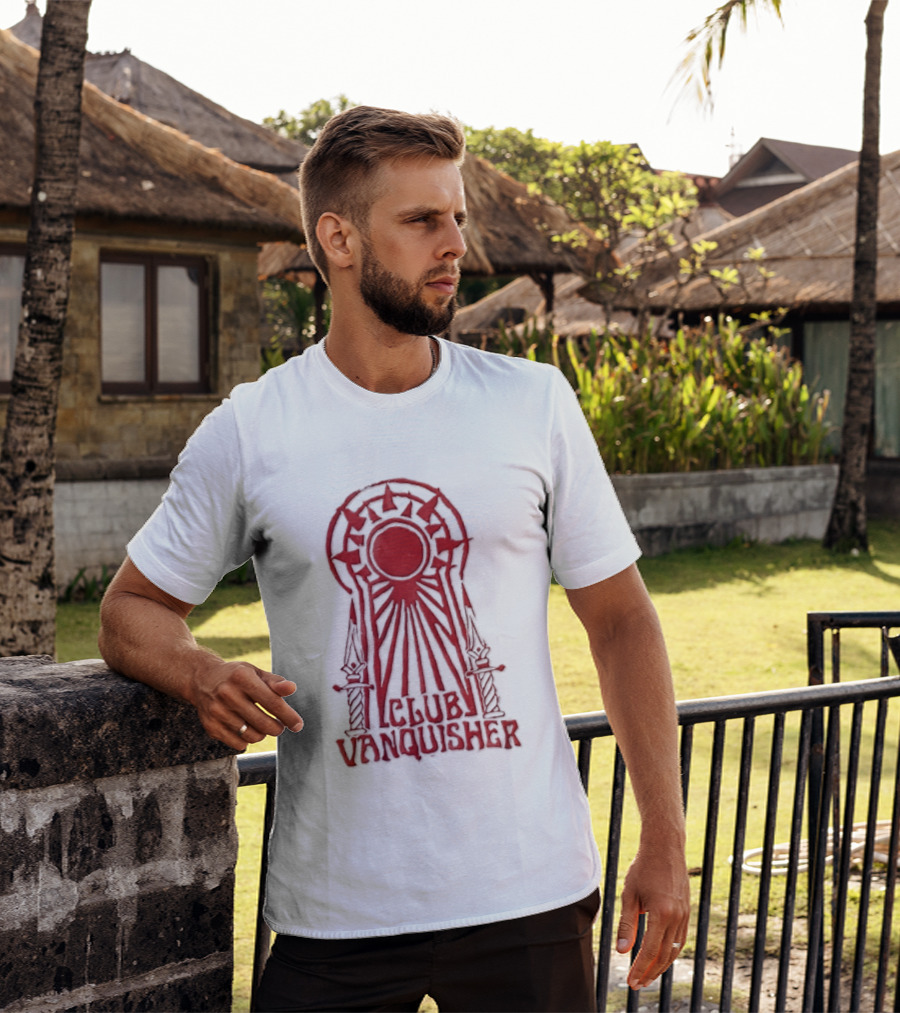 Club Vanquisher Sun With Daggers Red T-Shirt
