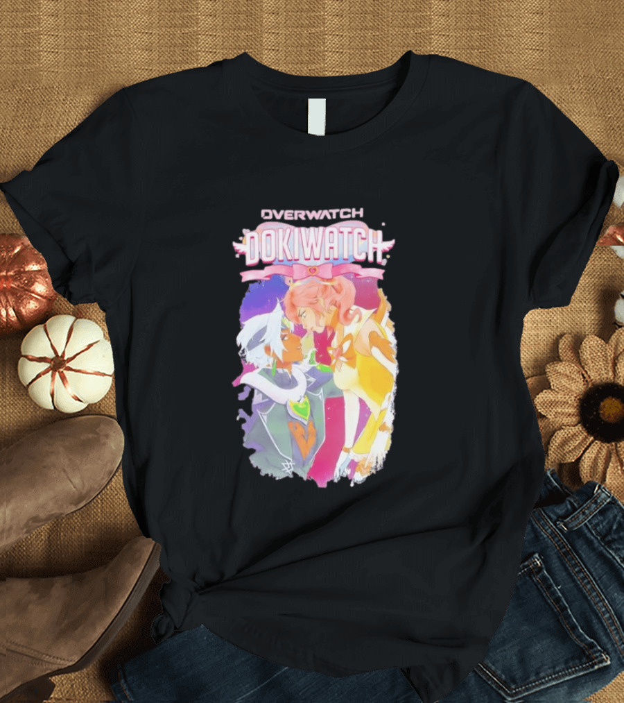 Overwatch Doki Anime Magical Girl Romance T-Shirt