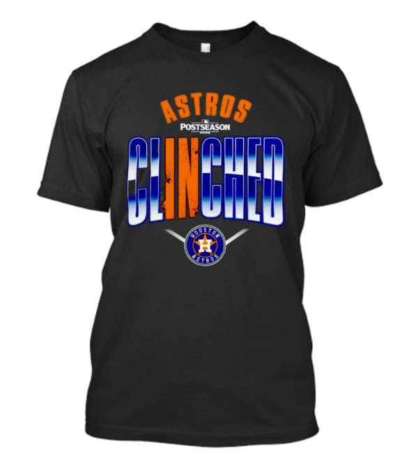 Houston Astros Postseason Clinched 2026 T-Shirt