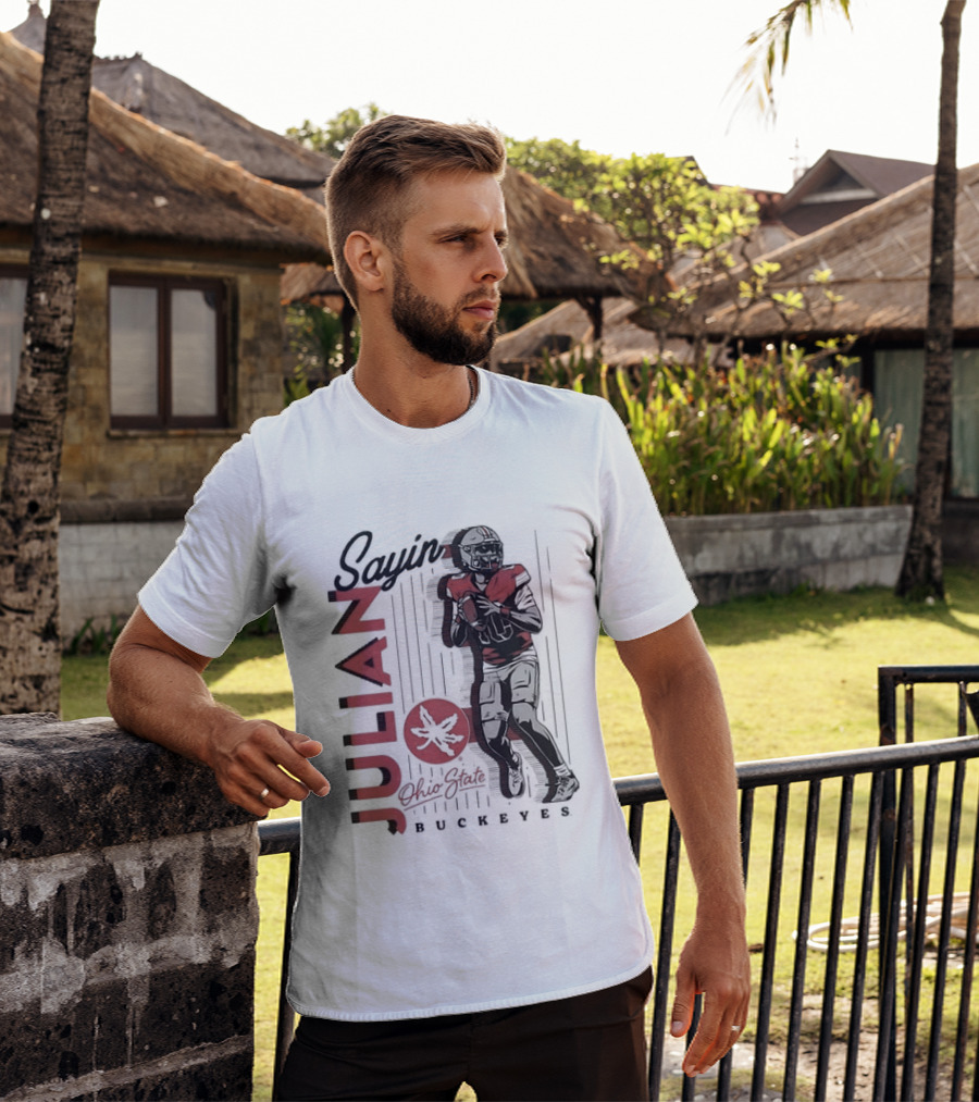 Julian Sayin Ohio State Buckeyes Football Ohio State T-Shirt