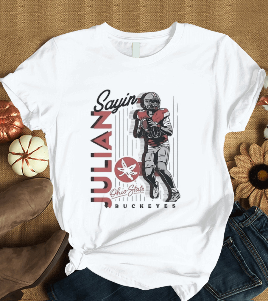 Julian Sayin Ohio State Buckeyes Football Ohio State T-Shirt