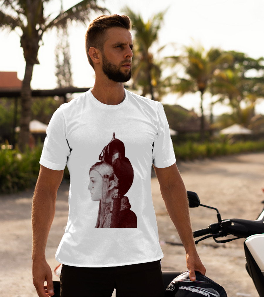 Queen Amidala Profile Bootleg Style Vintage Aesthetic T-Shirt