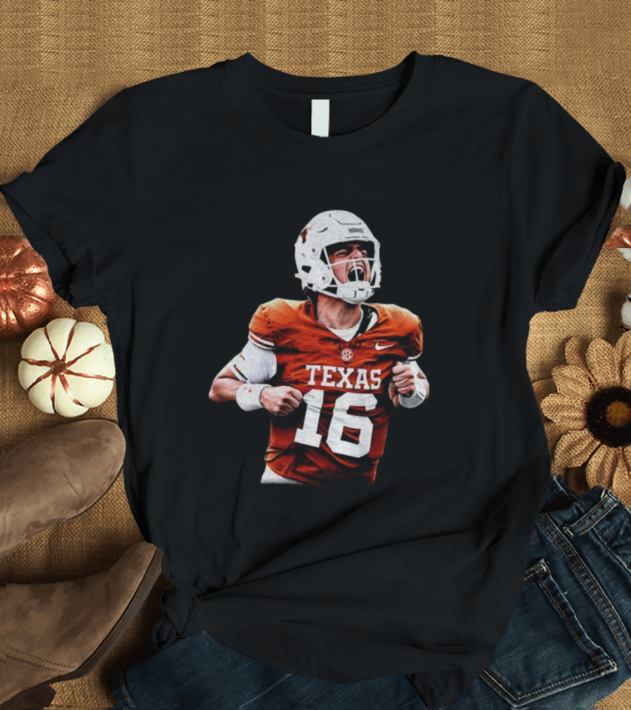 Arch Manning Texas Longhorns Comeback Victory Over OSU T-Shirt